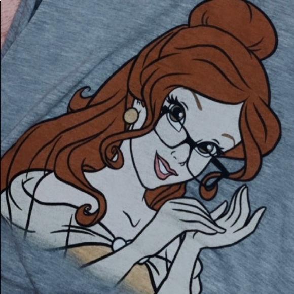 Disney Belle Graphic Crop Tank